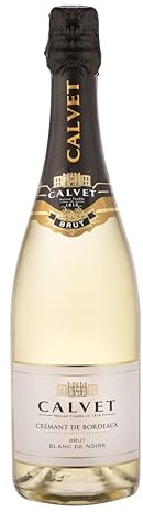Calvet - Crémant de Bordeaux Brut – Sekt, Blanc de Noirs (1 x 0,75 l)