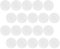 Hemobllo 20pièces Plaque De Couvercle De Plafond Ronde Vierge Plaque Électrique Aesthetic Pour Installation Murale Et Plafond Couverture Et Élégante