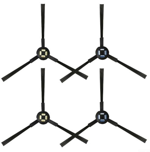 Hochleistungs-Seitenbürsten für Silvercrest SSR1 SSRA1 für A9s A9 A7 A80 Plus Saugroboter 4/10 Stück (4 Stück)
