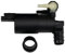 HUVNEXA Motor de Bomba de limpiaparabrisas Delantero y Trasero con Ojal, for Peugeot, 207 307 308 807 1007, Doble Salida de Agua Bomba lavaparabrisas para Coche