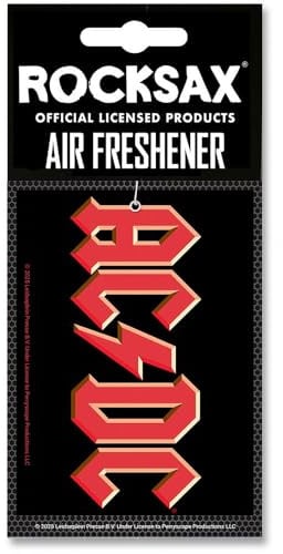 AC/DC Voltage Band Logo Car Air Freshener One Size