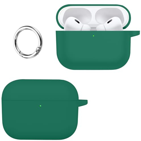 Lemxiee Silicone Case for AirPods Pro 3 Case Green