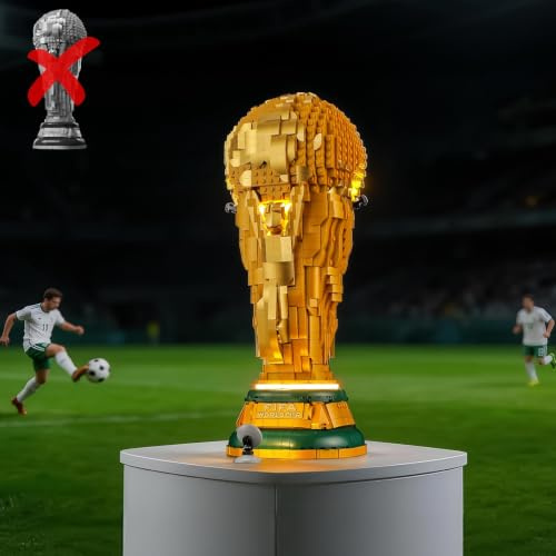 BRIKSMAX Kit d’éclairage à led pour LEGO 43020 Trophée officiel de la Coupe du monde de la FIFA - Compatible with Lego Editions Blocs de construction Modèle- Pas inclure l’ensemble Lego