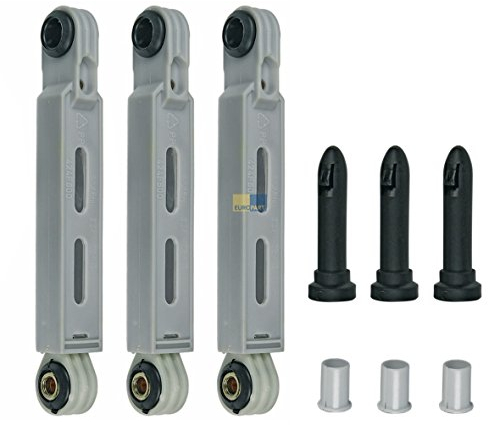Europart 10027074 Lot de 3 amortisseurs 90N pour machine à laver Bosch, Balay, Constructa, Gaggenau Neff Pitsos Profilo, Siemens Tecnik 742719 00742719