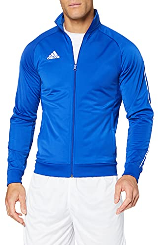 Adidas Herren Jacke Core 18, Bold Blue/White, XXL, CV3564