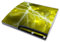 Skins4u Aufkleber Design Schutzfolie Vinyl Skin kompatibel mit Sony PS3 Playstation 3 Slim Konsole Apocalypse Yellow