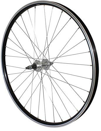 Roue VTT 26 p2r Arriere alu Noir Double paroi MOY alu Roue Libre 7-6v. axe Plein