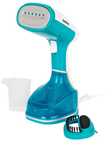 Beldray BEL0815-VDE Défroisseur à vapeur portable – Multi Steam Pro, fer à repasser vertical, lisseur à vapeur, réservoir d’eau de 260ml, convient à la soie/coton, vapeur continue de 15 minutes, 1200W