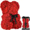 Red Rose Teddy Bear Valentine gift for Her Women girls Mothers Gifts Valentine Day anniversary Birthday gifts Foam Rose Flowers Teddy present