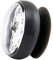 PULABO 7 cm étanche cuisine salle de bain douche horloge ventouse murale sans tic-tac horloge chambre à coucher noir pratique et populaire haute qualité, sécurité