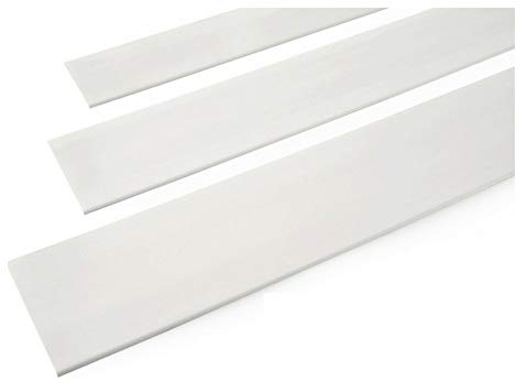 236.22inch 6M Flat BAR Trim Door Window Architrave White PVC Cover Strip TMW Profiles (35mm)