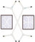FIBOOMERANG Bed Sheet Clips, Criss-Cross Bed Sheet Straps Fasteners Fitted Sheets Flat Bedsheet in Place Mattress Corner Suspenders Grippers Holders (2Pcs/Set, White)