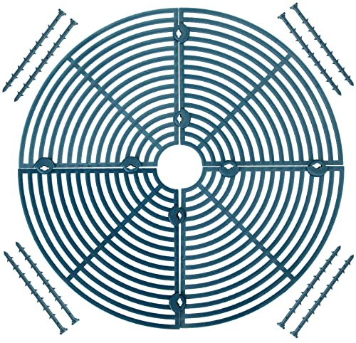Maoiut Lot de 3 cache-pots de fleurs en grille de 30 cm Vert foncé pour protéger les plantes d'intérieur
