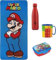 SUPER MARIO Telo mare 80x170 (OMAGGIO Bicchiere, portamerende, borraccia)