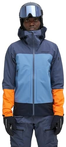 Peak Performance Herren Vislight Gore-tex Skijacke, blau, M