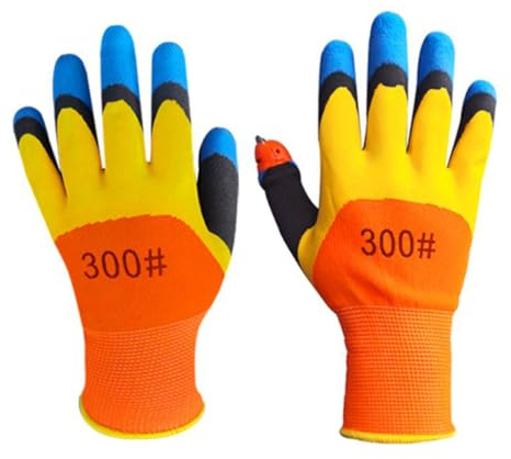 NIDONE Fruit Picking Gloves,Gardening Gloves Plant Fruit Picking Work Gloves with Thumb Slicer Separator for Men Women 1Pair