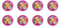 ALMACENESADAN, 5121, Pack fiesta cumpleaños; pack 8 platos de cartón 23 cm; de la licencia (Princesas 20cm)