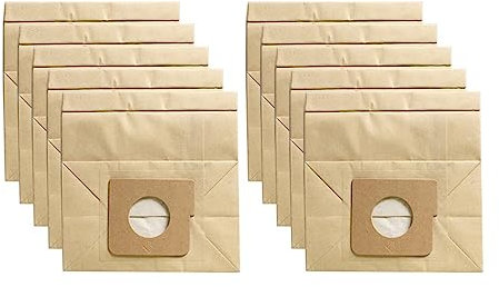 Sacchetto for la polvere di carta di ricambio for pezzi di ricambio for aspirapolvere, compatibile for LG V-743RH V-3810R V-943SAB V-2800RH V-CR543SDV V-C3245RT(10pcs)