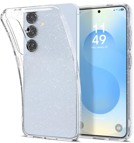 Spigen Liquid Crystal Glitter Case for Samsung Galaxy S25 - Crystal Quartz