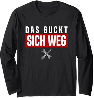 Das Guckt Sich Weg Baustelle Party Gadgets Für Handwerker Langarmshirt