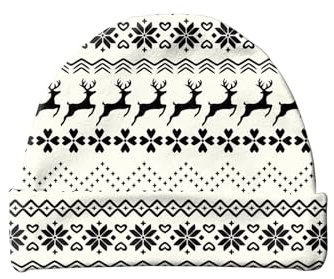 EIN Stück Weihnachtsmütze Erwachsene Nikolausmütze Weihnachten Kopfschmuck Lustige Mützen Herren Mütze Kleine Weihnachtsmützen Kinder Lila, S