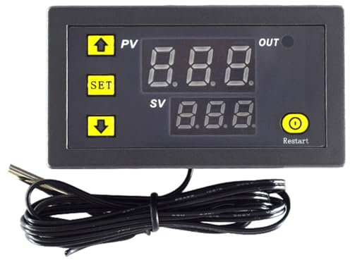 uikios W3230 Regolatore di Temperatura Digitale 5V 5V 12V 24V 220V Termostato Regolatore Riscaldamento Controllo di Raffreddamento Termoregolatore