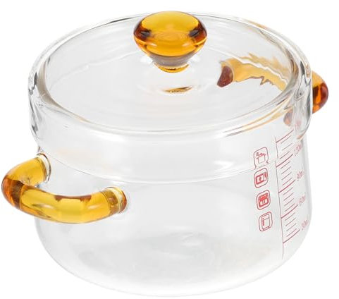 GRIRIW Pentola Per Stufato in Con Manico Doppio Ergonomico Contenitore Per Zuppa Pentola Per Cucina in Multifunzionale