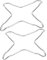 OSALADI Lot De 2 Supports De Wok Antidérapants Pour Cuisinière À, Réducteurs De Bagues De Pour Petites Casseroles, Casseroles À Lait Et Cafetières, Accessoires De Cuisine