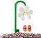 Yplkm Aspersor de Jardín, Regador de Césped con Flor Bailarina, Juguete de Agua Giratorio 360°, Decoración Jardín para Niños y Perros