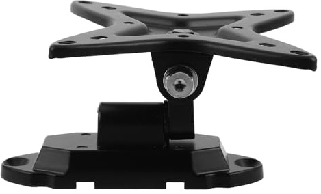 PERSELOSO Support Mural réglable pour écran d'ordinateur (1 kit) - Support pivotant pour écrans LCD de 10 à 27 Pouces - Idéal pour Le Bureau, la Maison et Les Jeux vidéo