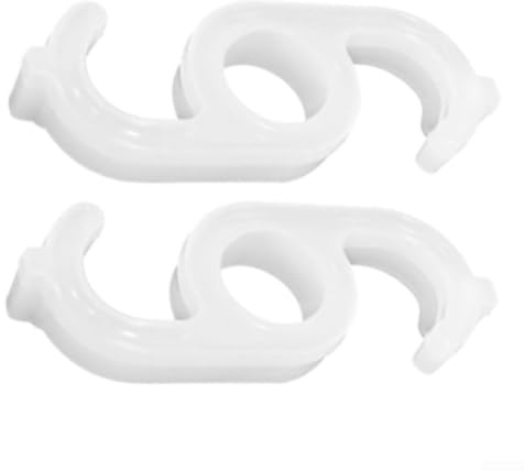 Recambios de clip de filtro 9980731 para robot limpiador de piscinas Dolphin M400 M500 Active 3 4 5 Logic Eco cartucho gancho de bloqueo de plástico blanco para pieza de fijación a presión (2 piezas)