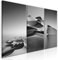 decomonkey Bilder Natur 60x30 cm 3 Teilig Wandbild Groß Leinwandbild XXL Deko Wohnzimmer Schlafzimmer Büro Wanddeko Leinwand Pictures For Wall Poster Wall Painting Wüste