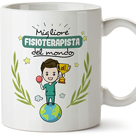 Mugffins Tazza Fisioterapista (Migliore del Mondo) - Idee Regali Originali Fisioterapia
