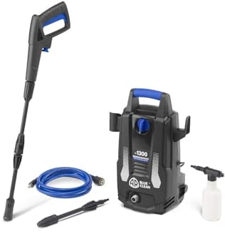 AR Blue Clean Idropulitrice ad Alta Pressione e-1300 (1300 W, 100 bar, 390 l/h)
