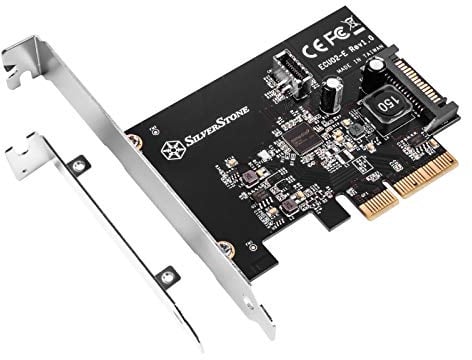 Silverstone ECU02-E Carte et adaptateur d'interfaces Interne USB 3.2 Gen 2 (3.1 Gen 2)
