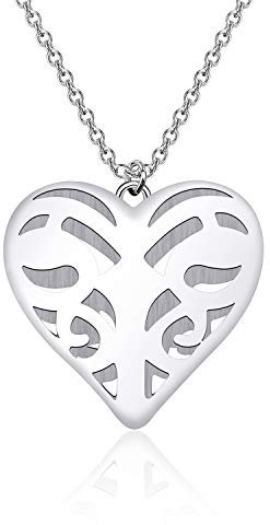 CENWA Inspired Jewelry Halskette mit Herz-Anhänger von Caroline, Metall