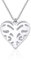 CENWA Inspired Jewelry Halskette mit Herz-Anhänger von Caroline, Metall