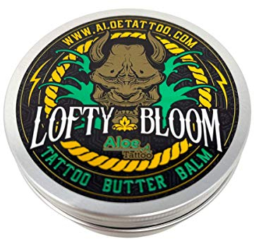 INKgrafiX® ALOE TATTOO BUTTER BALM - LOFTY BLOOM 150ml - IG55088 - Tattoobutter Salbe Creme Pflege Tattoopflege Skin Haut vegan