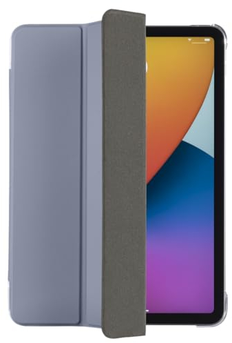 Hama Hülle für iPad Pro 2020/2021 / 2022 12.9 Zoll (aufklappbares Case für Apple Tablet, Schutzhülle mit Standfunktion, transparente Rückseite, magnetisches Cover) Flieder