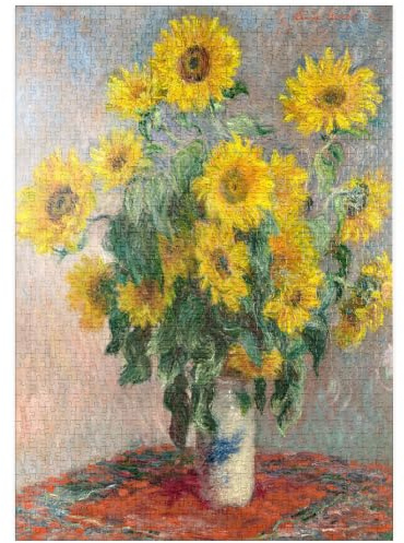 MyPuzzle Bouquet of Sunflowers (1881) by Claude Monet - Premium 1000 Teile Puzzle - MyPuzzle Sonderkollektion von Aepyornis