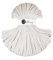 Bobbiny Jumbo-Makramee-Schnur, geflochten, 9 mm, 100 m, cremefarben