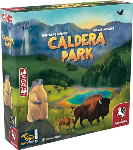 Pegasus Spiele Caldera Park (Deep Print Games) (English Edition)