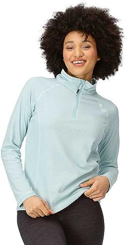 Regatta Damen Women's Montes Lightweight Half-Zip Fleece, Sea Haze, 38