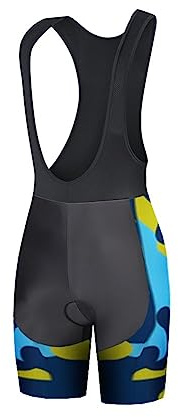 UGLY FROG UFBK01 2023 Trägerhose Fahrrad Herren Fahrradhose Kurz mit Sitzpolster Radhose Kurz Gepolstert Radshorts mit Polster - Move on