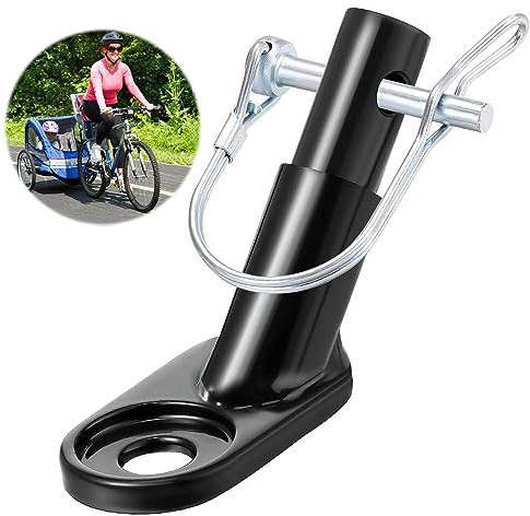 FainFun Fahrradanhänger Kupplung, Adapter Hundeanhänger, Fahrrad Anhängerkupplung Universal, Adapter Fahrradanhänger Hunde für Fahrrad Mit 1 Stück Sicherungssplint
