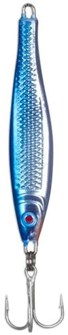 Aquantic Stagger leadfree - Pilker bleifrei 40g-225g Pilker Meeresköder Dorschköder (170g, BS - Blue-Silver)