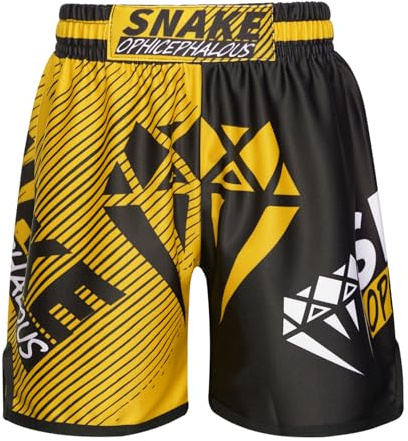 dPois Shorts de Boxe Thaï pour Enfants 3 à 16 Ans Filles Garçons Shorts pour Muay Thaï MMA Arts Martiaux Combat Type D 11-12 Ans