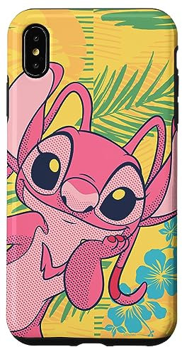 iPhone XS Max Disney Lilo & Stitch Angel Tropical Hawai’i Beach Vibes Case