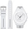 BONACE Bracelet de rechange incurvé en caoutchouc souple pour montre Omega x Swatch MoonSwatch/Speedmaster, sans espace entre le boîtier et le bracelet, pour homme et femme (20 mm)