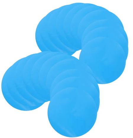 BCOATH Kit De Réparation De Bateaux Gonflables 20 Pièces Patchs en PVC pour Jouets Gonflables Kayaks Piscines